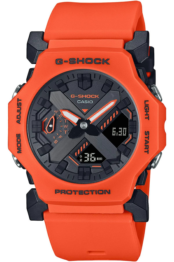 Casio G-SHOCK GA-2300FL-4AJF JDM Analog Digital Orange Biomass Resin Watch