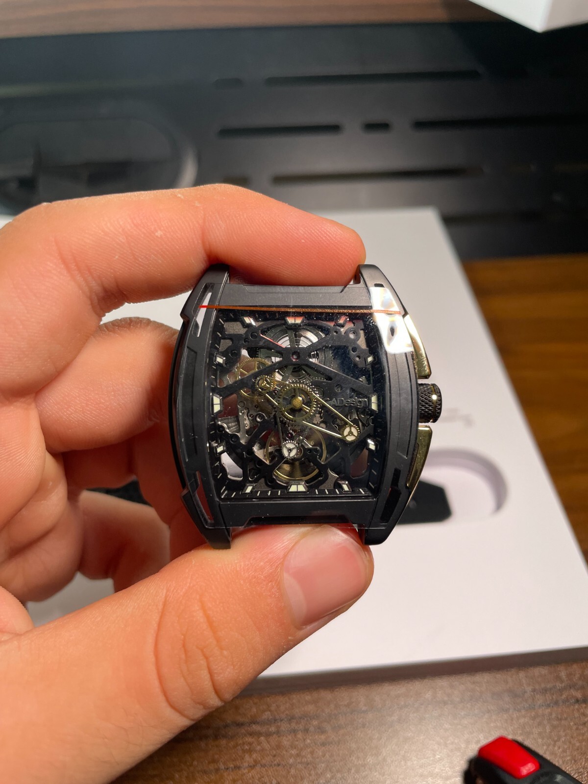 CIGA Design Men’s Watch Automatic Mechanical Analog Skeleton 3ATM Case