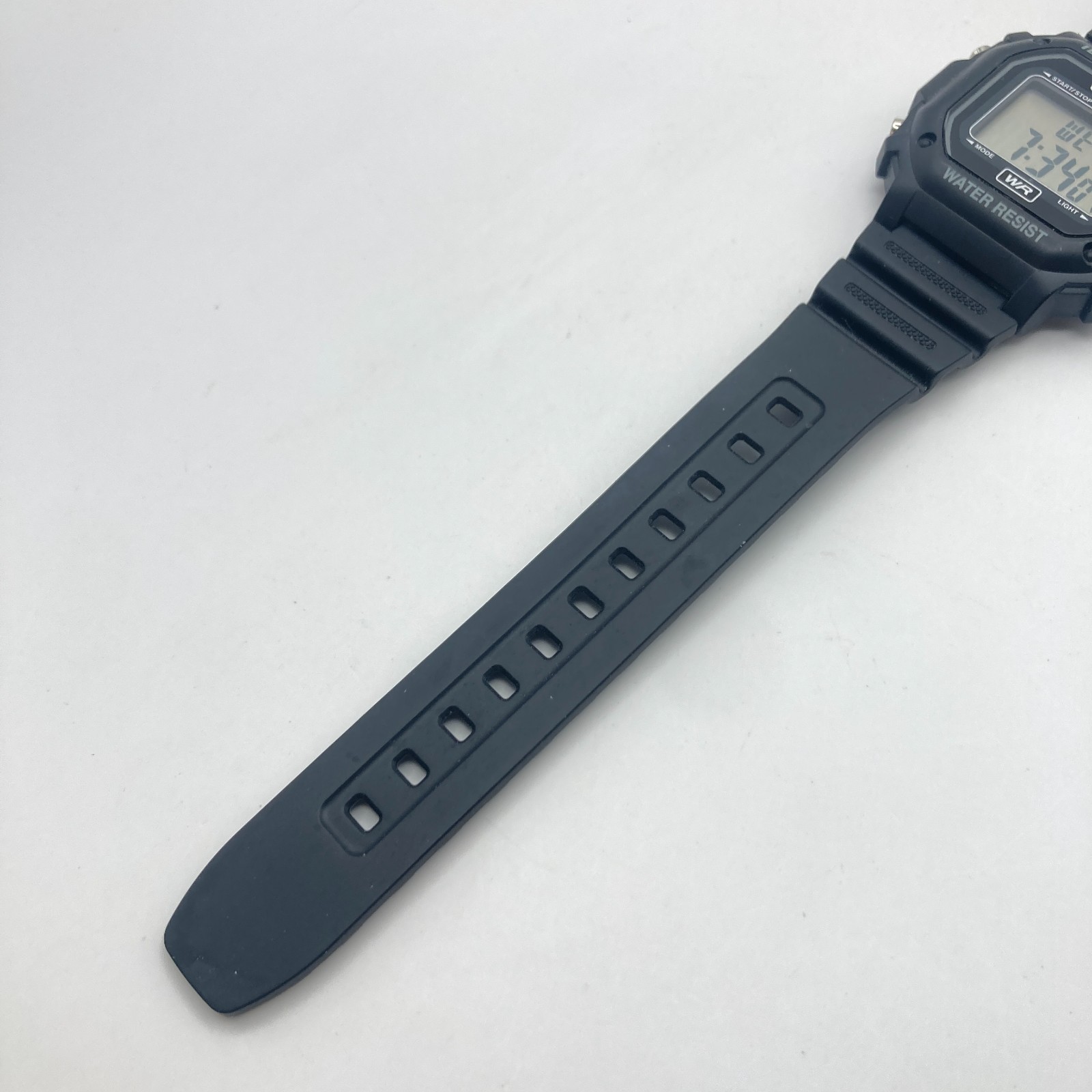 Casio Illuminator Watch Men 43mm Black Digital 3224 F-108WH Alarm Chrono Date