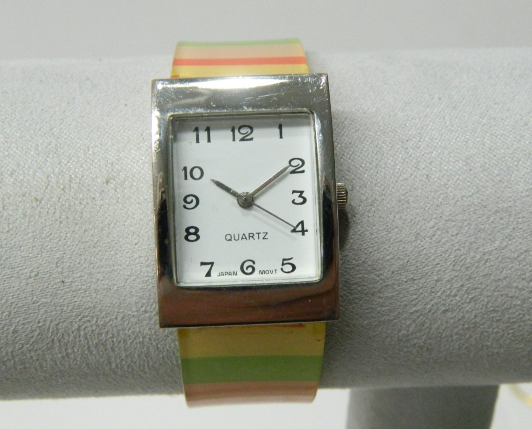 LGP silver tone with plastic multicolor brand Women’s Watch