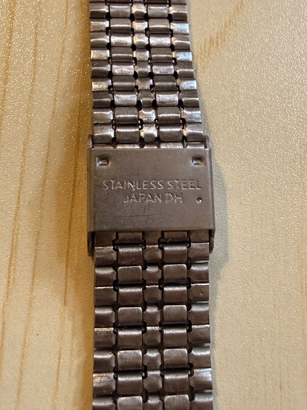 Vintage Casio A159W Digital Watch Silver Stainless Steel Made in Japan DH 593