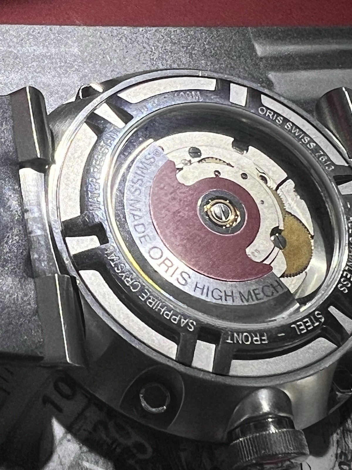 Oris Williams F1 Team Automatic, Day, Date, Sapphire Crystal, Ceramic Bezel.