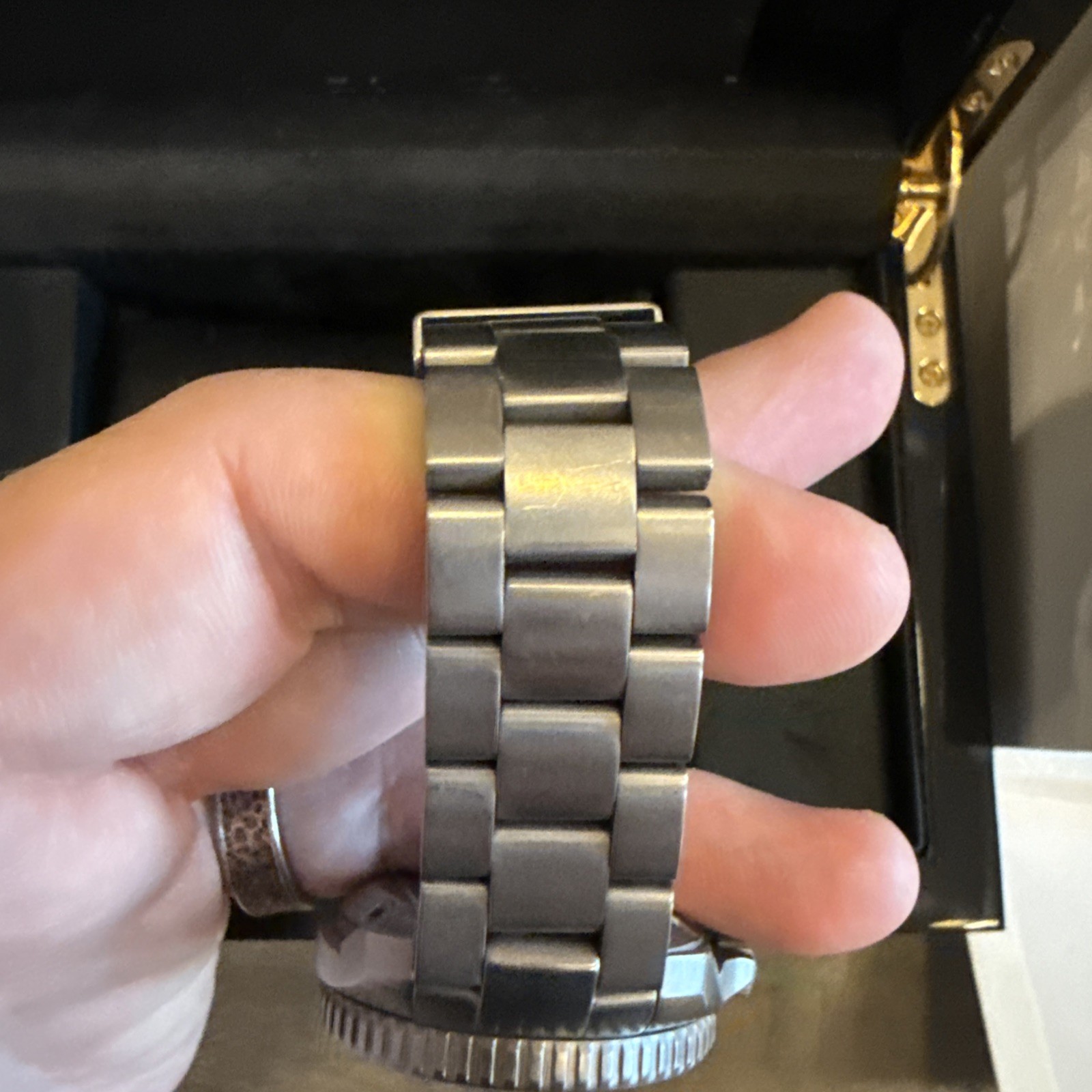 AlphaTime Mission Timer Titanium Dive Watch Fricker Case Made In Germany RARE