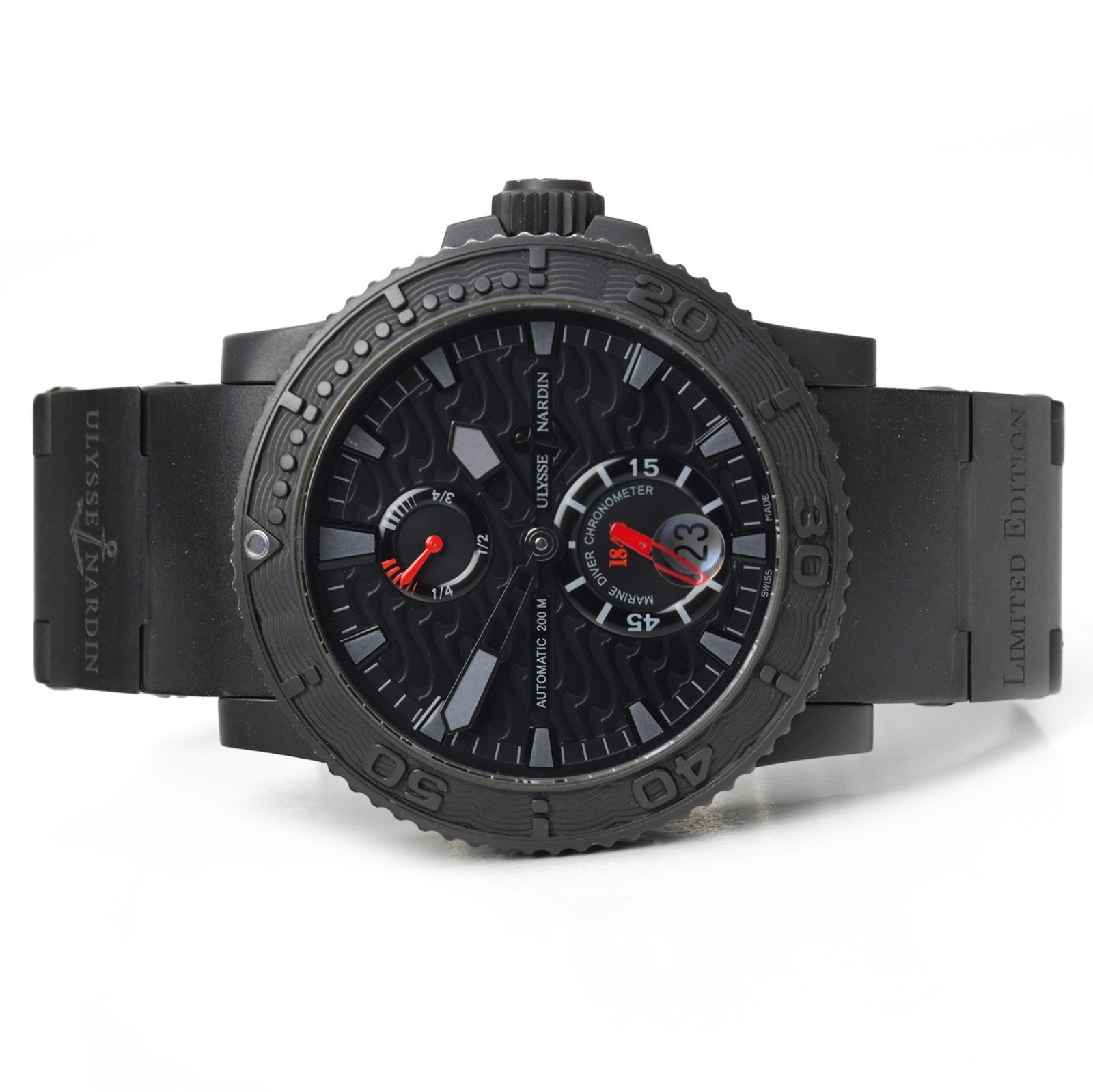 Ulysse Nardin Maxi Marine Diver Black Ocean 263-38LE-3 Limited Wristwatch