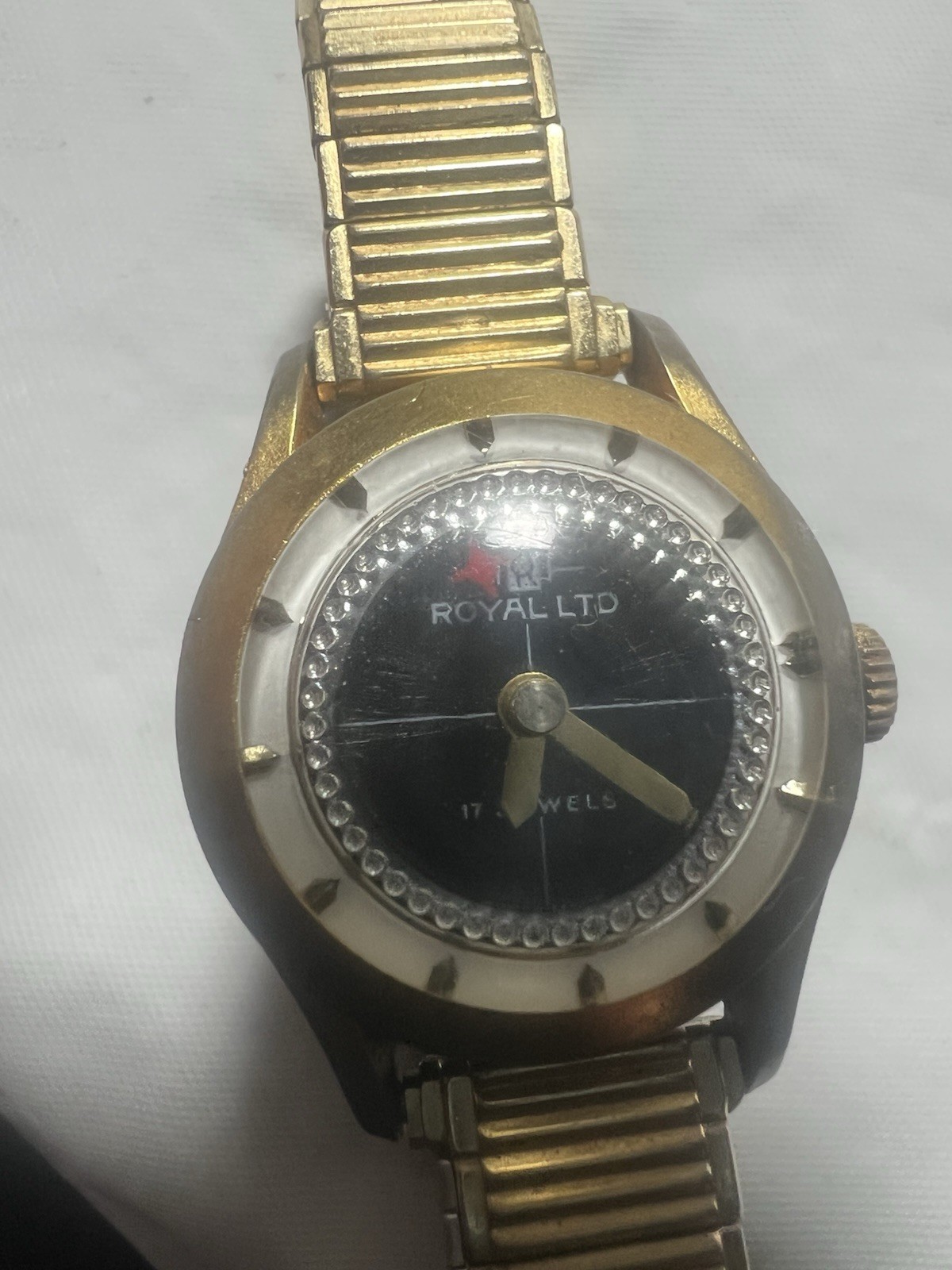 Royal LTD,RARE, antique,17 Jewels, Swiss Mechanical, mid 20Th Century, ladies.