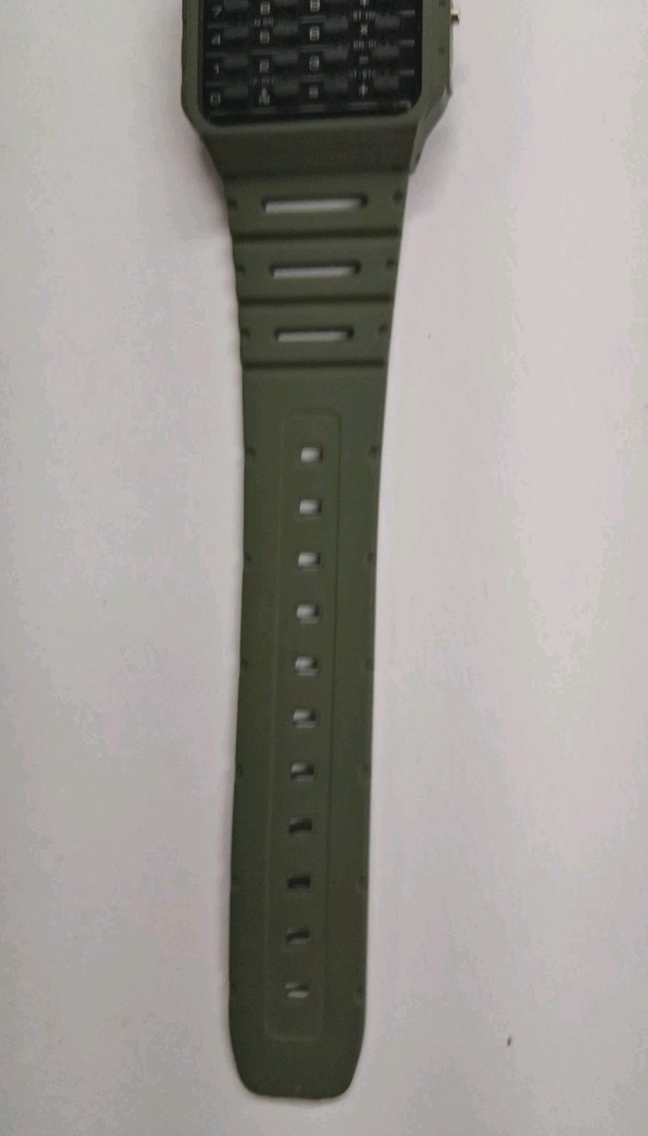 Casio Databank Calculator Men’s Olive Green Watch – CA-53WF-3B