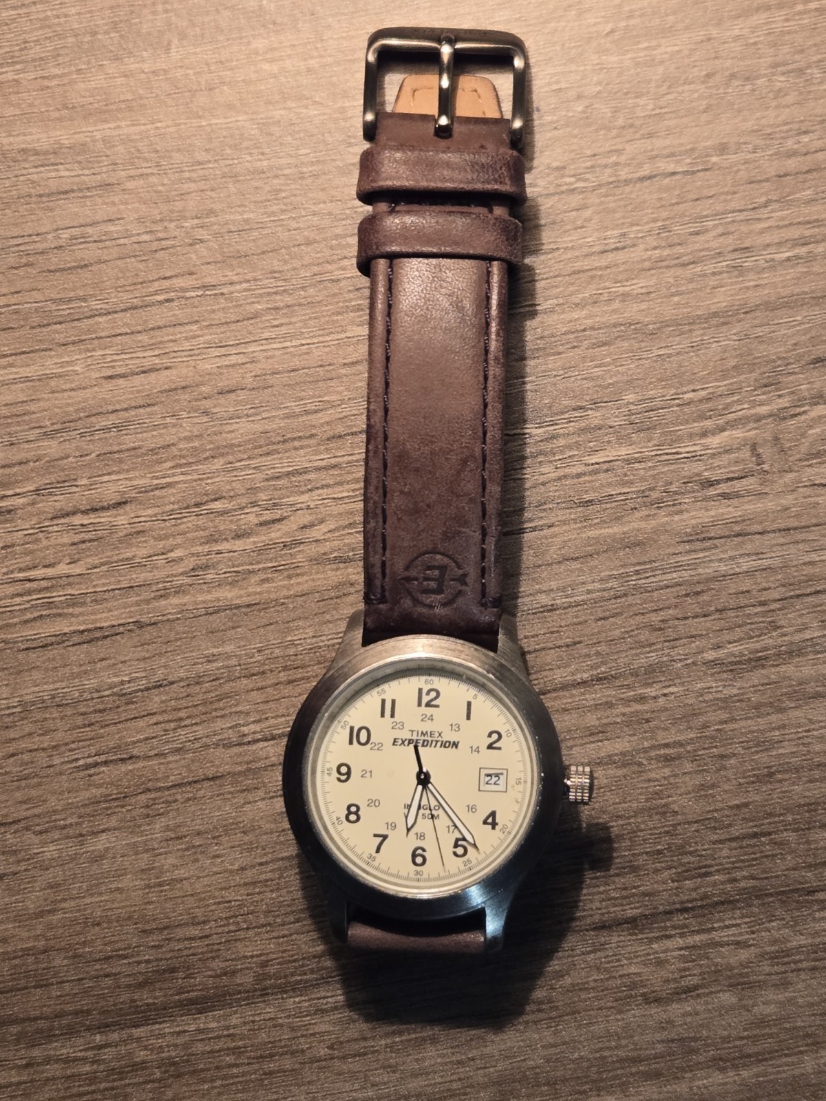 Timex Expedition Indiglo WR50 Wrist Watch. Has Battery