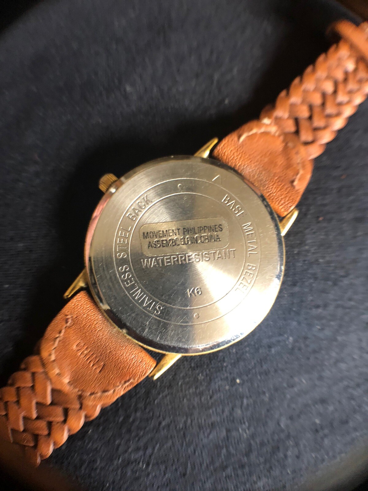 acqua indiglo watch untested Philippines Movt WR 30m