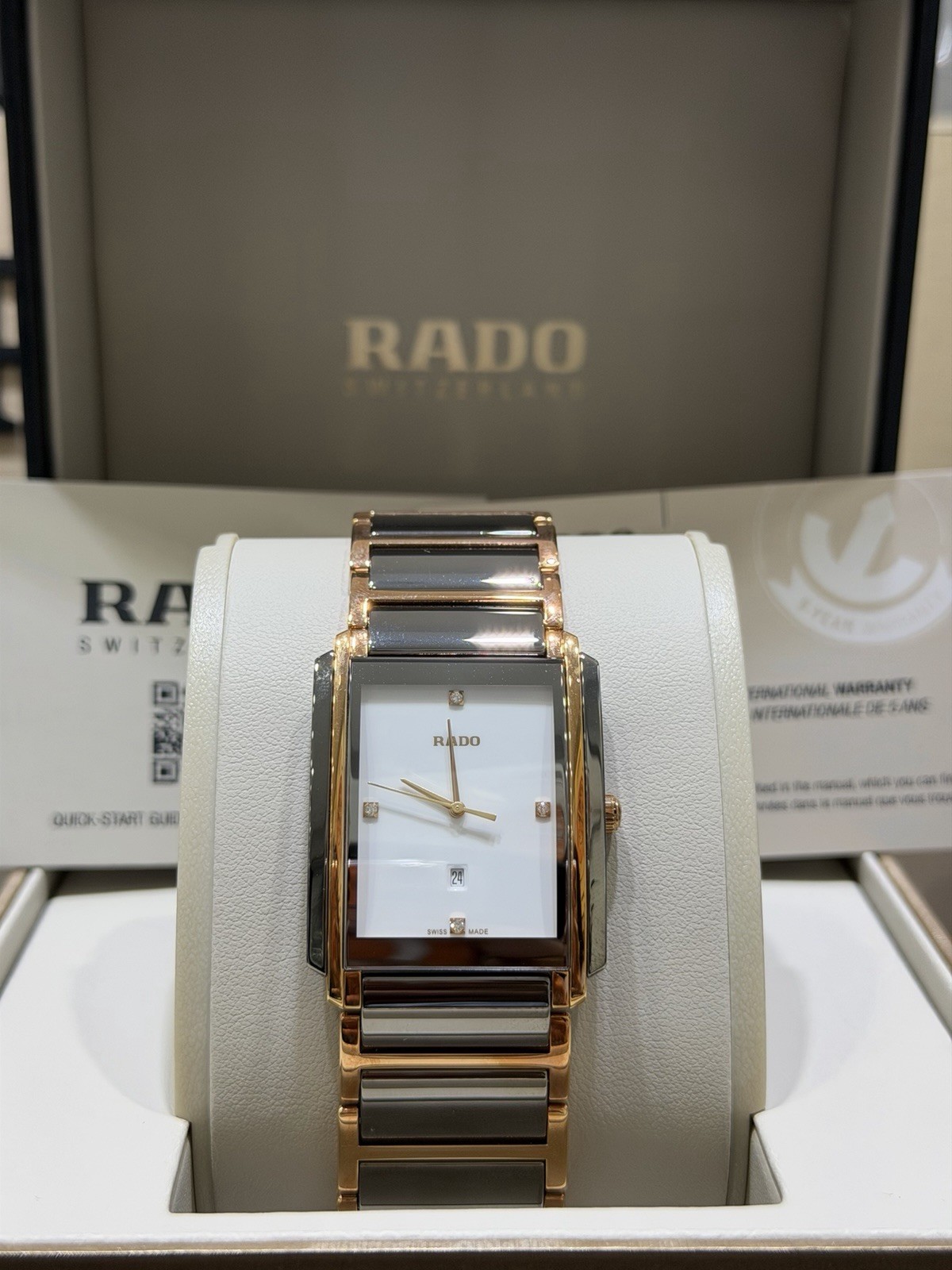 New Rado Integral 31mm Diamond Quartz Watch R20140712