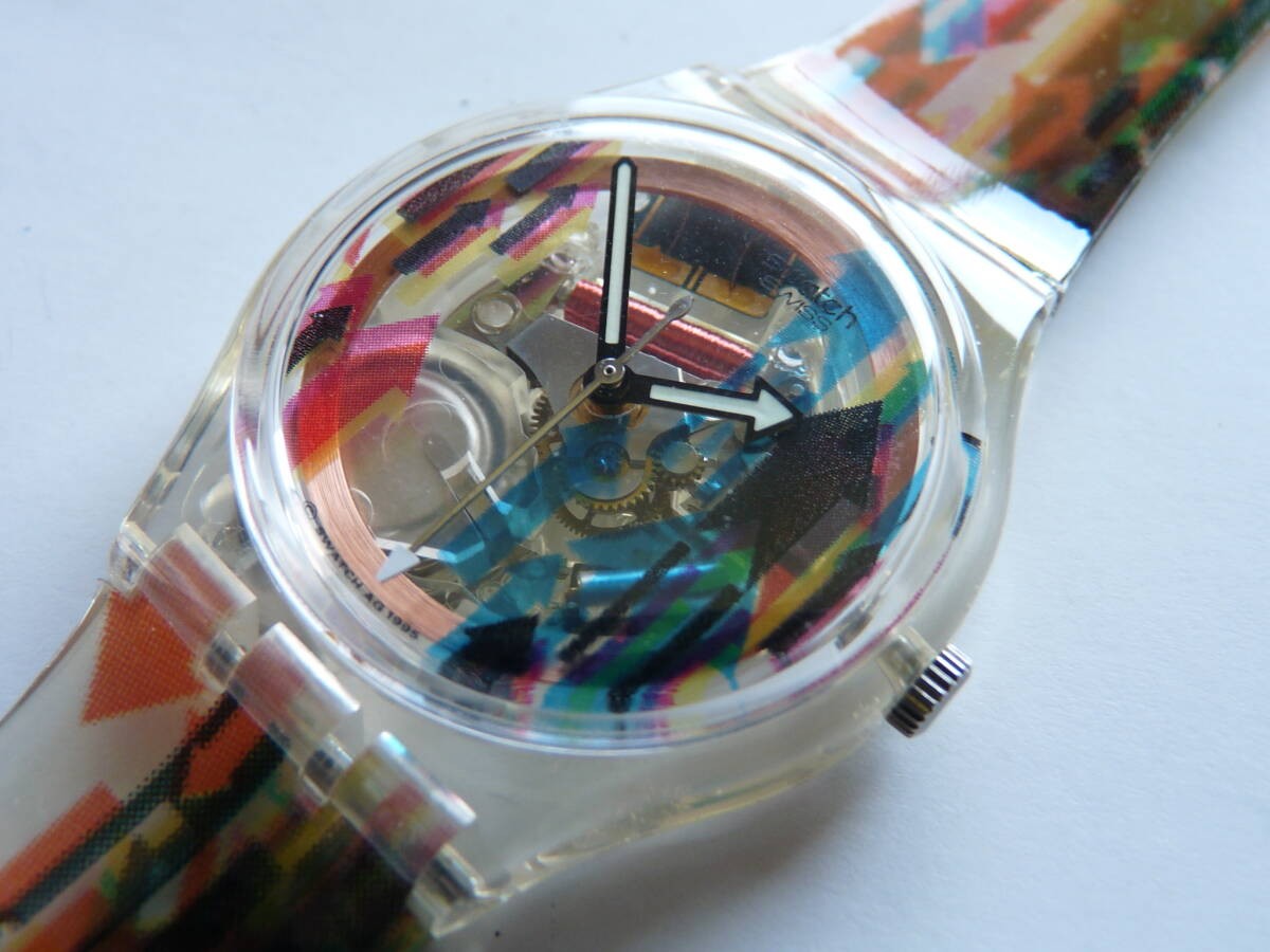 Unused battery replaced Good condition Swatch Regular model Swatch 1995 model