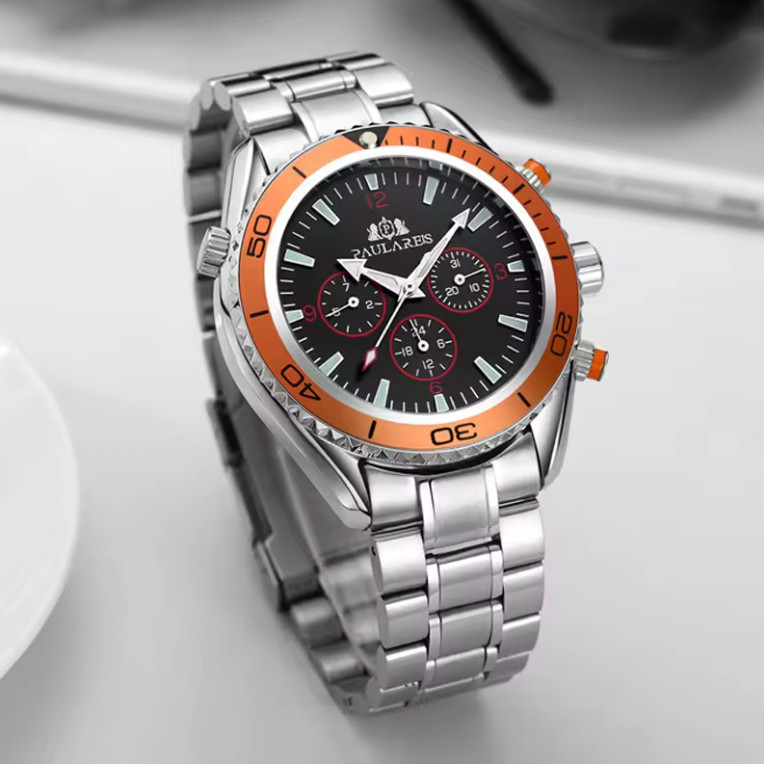 PAULAREIS Mens Watches Luxury Mechanical Watch for Men Stainless Steel Watch