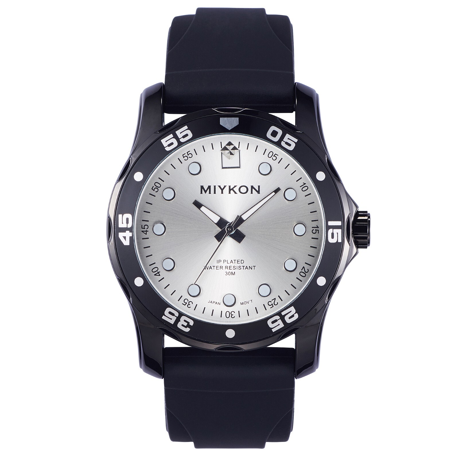 Miykon Men’s Diver Style Watch | 45mm | Japanese Quartz | Water Resistant