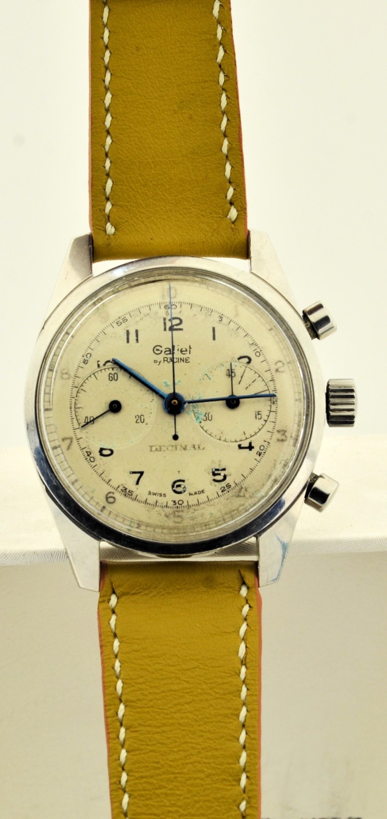 Vintage Gallet Multichron Decimal “By Racine” – Excelsior Park EP.4 37 mm