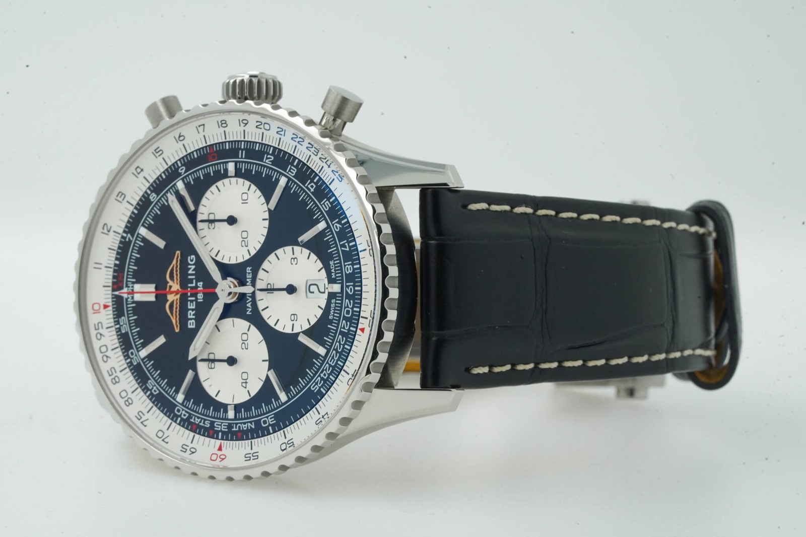 Breitling Navitimer B01 Chronograph AB0138211B1P1 AB0138 43mm Black Dial 09/2…