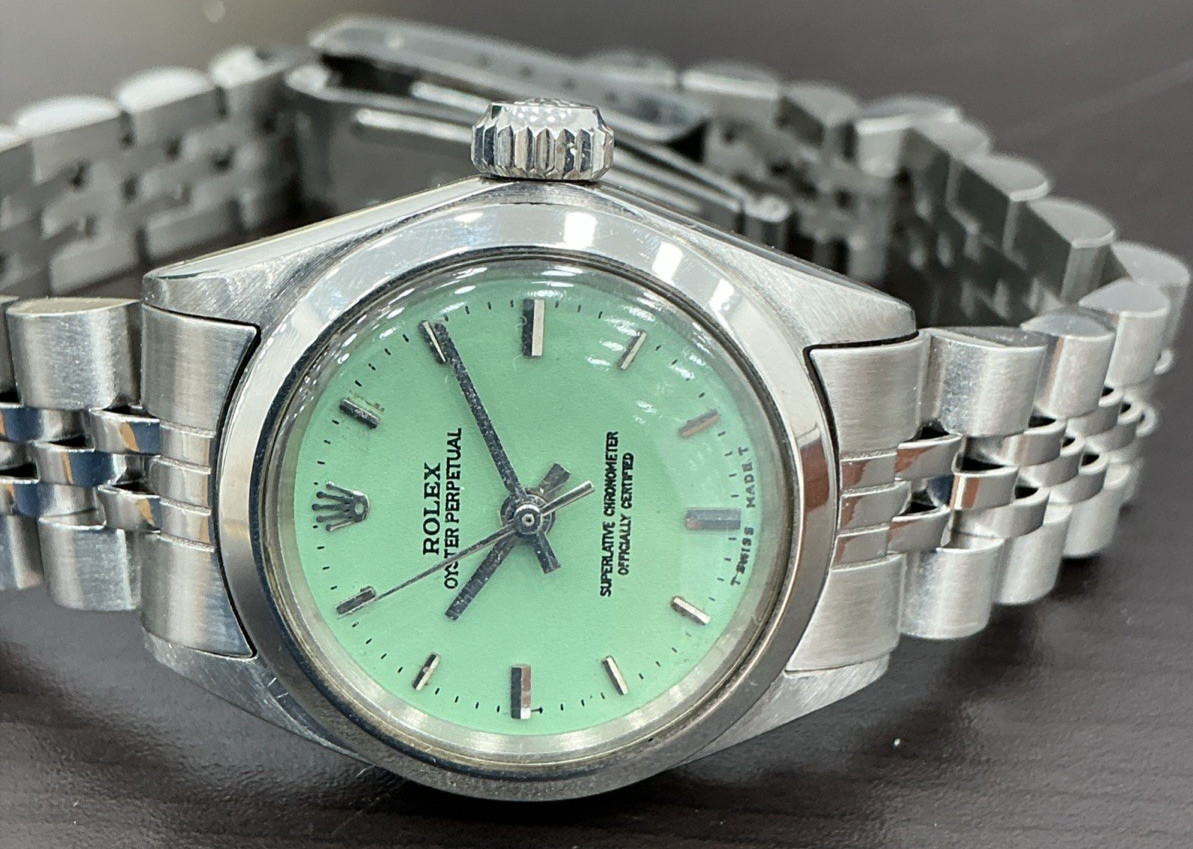 Vintage 1962 Rolex Oyster Perpetual 24mm Model 6618 , Fully Restored Warranty