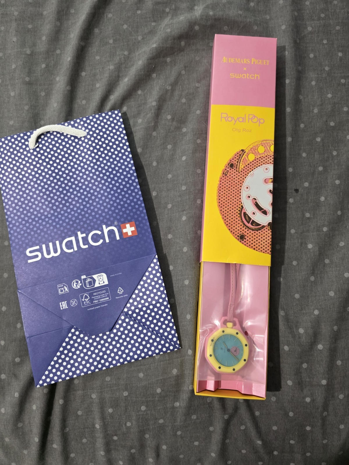 Ap Swatch Pocket Watch