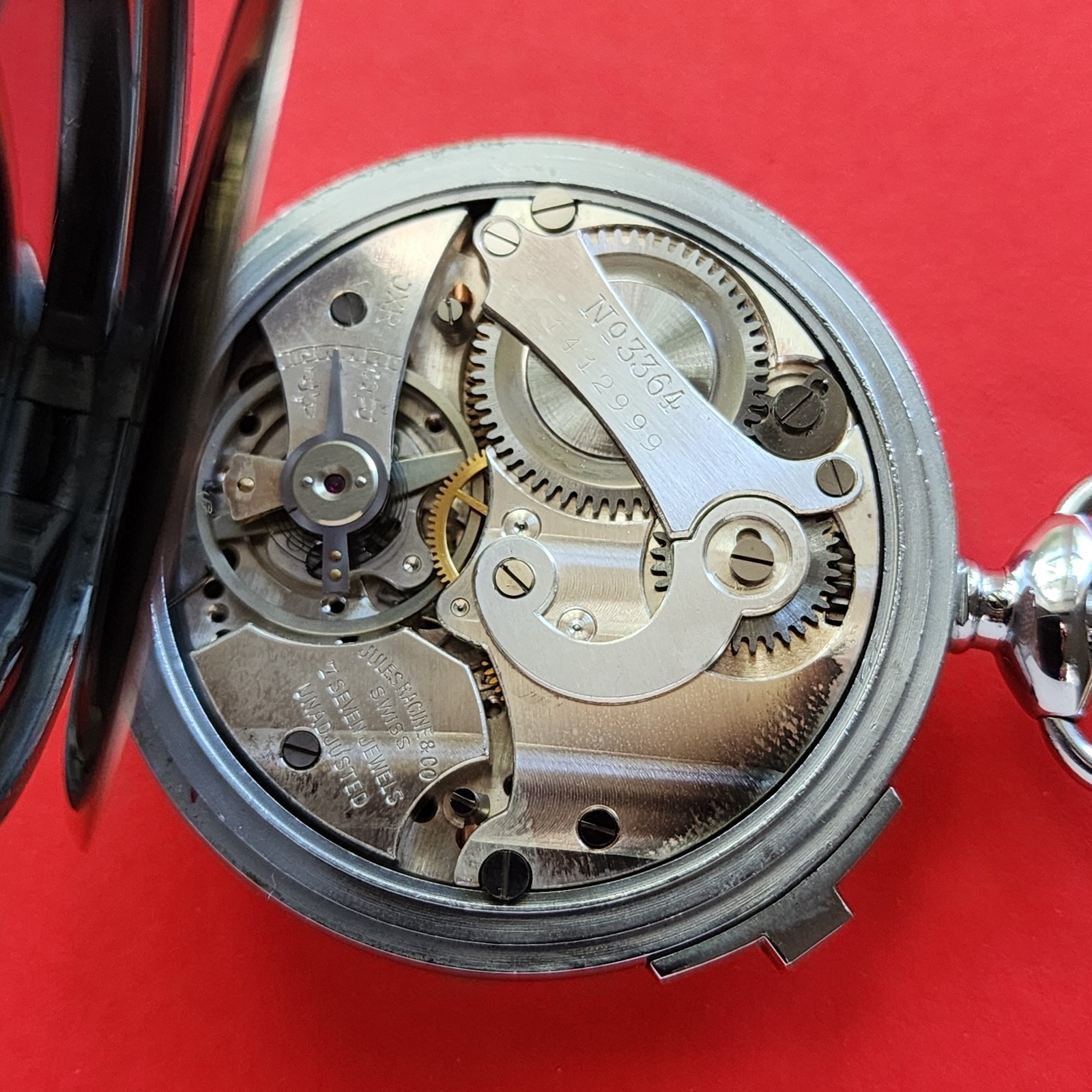 Gallet Decimal Timer Stop Watch Timer Swiss Chronograph Stopwatch For Repair