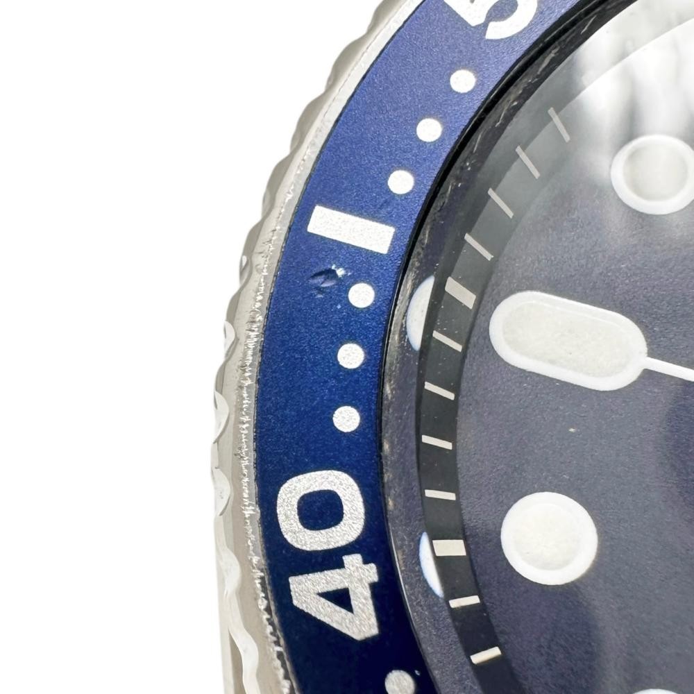 SEIKO 7S26-0020 Diver Automatic Day-Date Pepsi Bezel Navy Dial JDM Watch Used