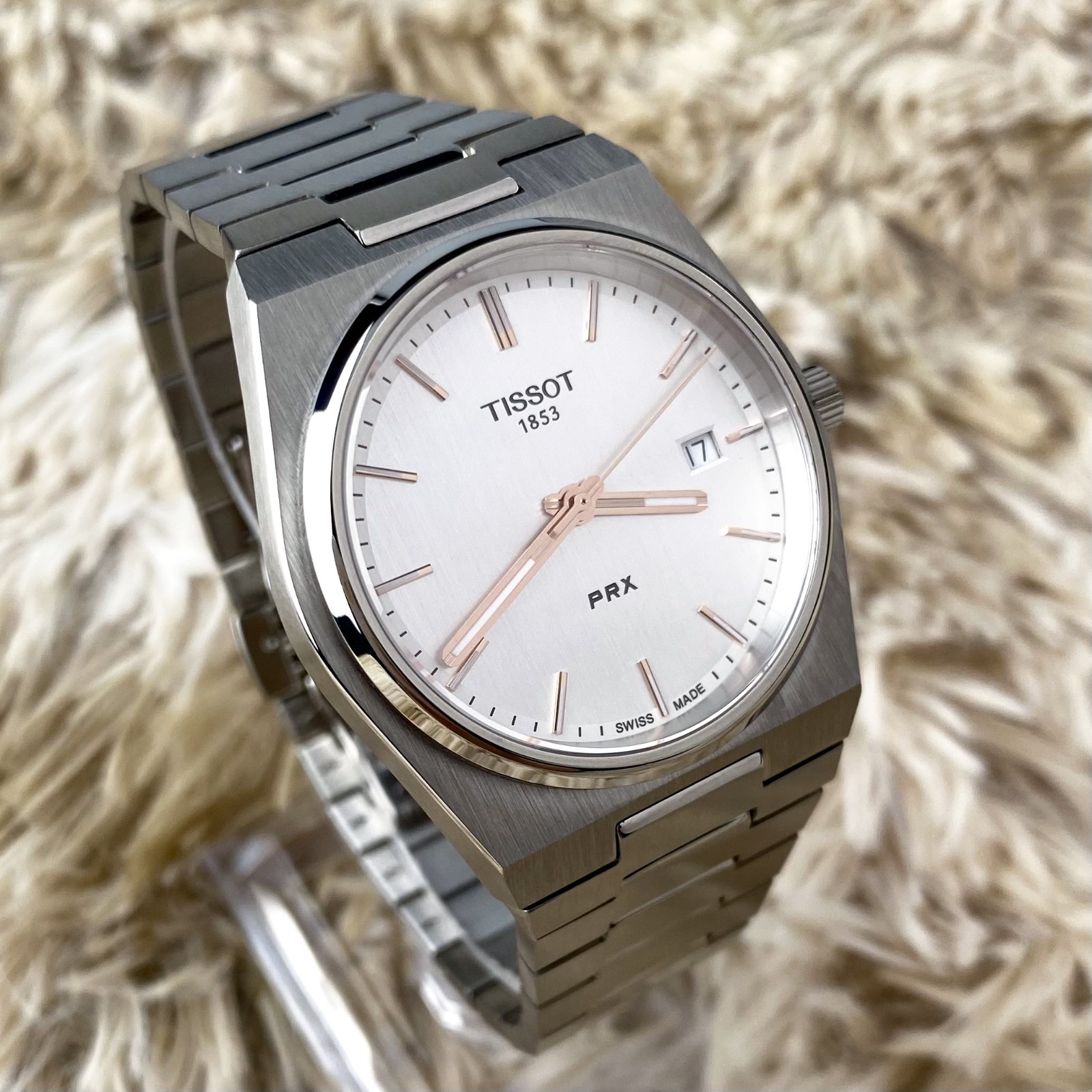 Tissot PRX 40mm Silver Dial Stainless steel Men’s Watch T137.410.11.031.00