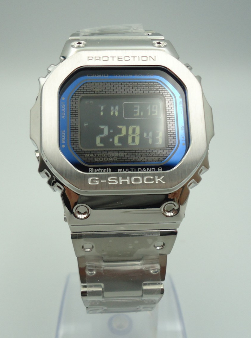 Casio G-Shock GMW-B5000D-1JF Full Metal Solar Bluetooth Digital Japan