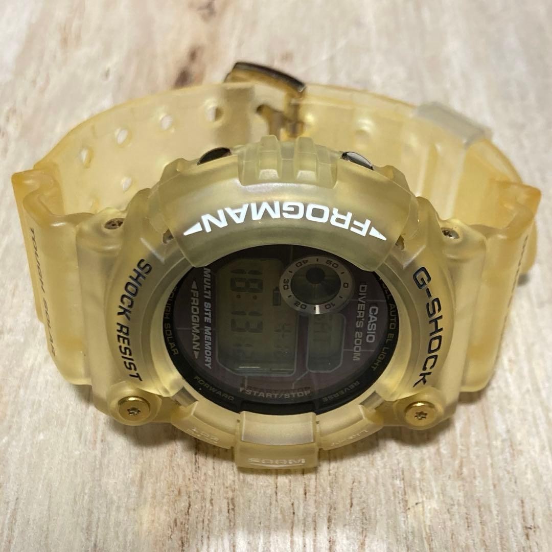 Tough Solar Fully Functional Condition G-Shock FROGMAN GW 225E 25th Annivers