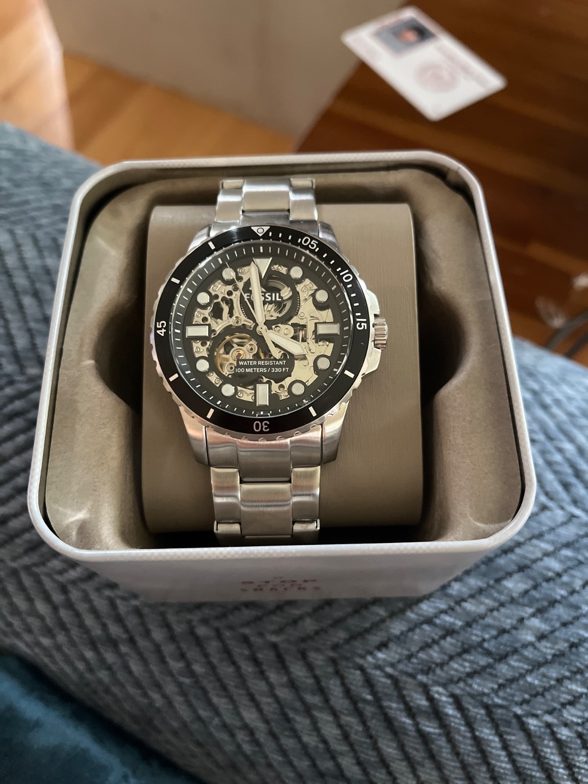 FOSSIL ME3190 Automatic Watch Used Japan Genuine