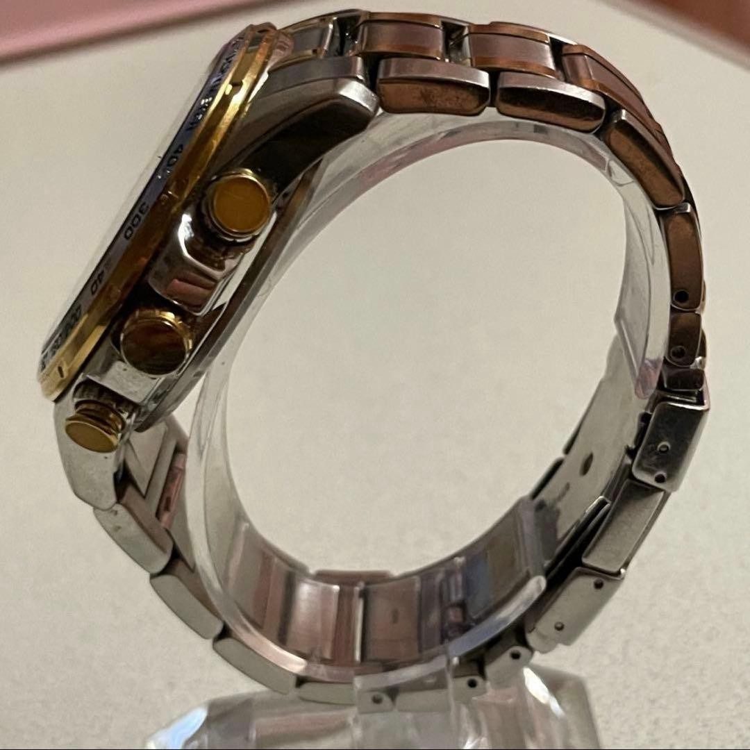Citizen Promaster E610 Two-Tone Combi Chronograph Used from Japan