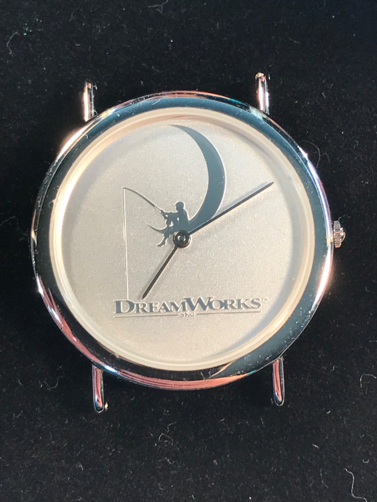 Vintage DREAMWORKS Animation Logo Wristwatch by MC&T Europa,Gold Tone Watch,FREE