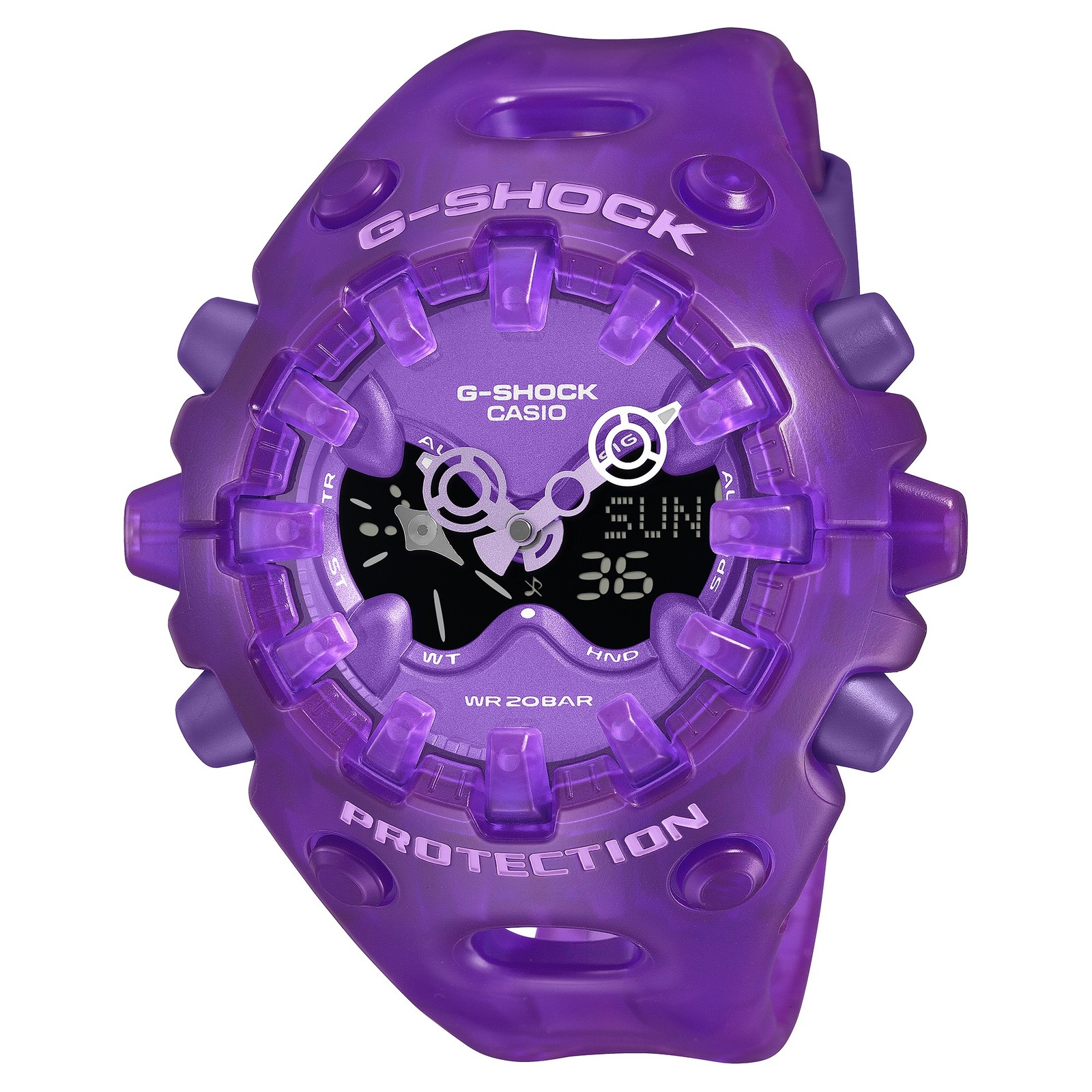 CASIO G-SHOCK GA-V01SKE-6AER Purple Silicone Sub 200mt Watch