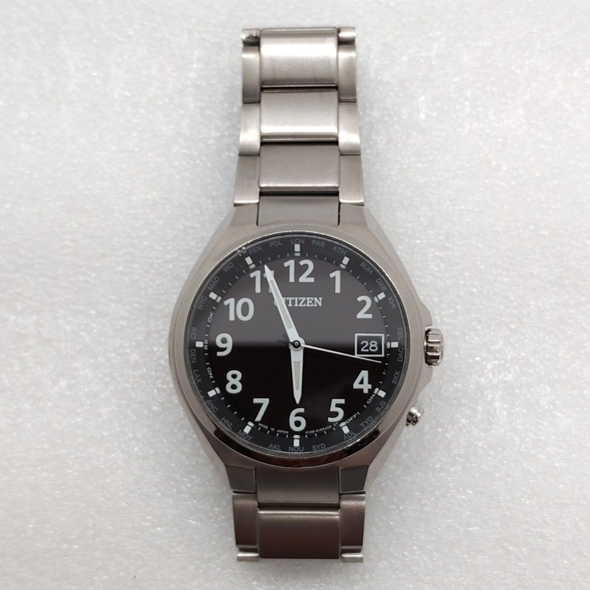 CITIZEN ATTESA CB1120 50F Eco Drive Attesa Citizen Radio Solar Wristwatch