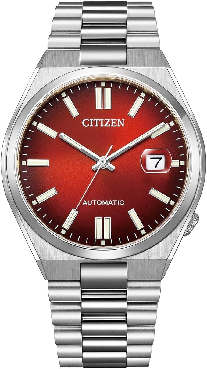 Citizen NJ0150-56W Tsuyosa Automatic Sapphire Red Dial Men’s Watch NEW