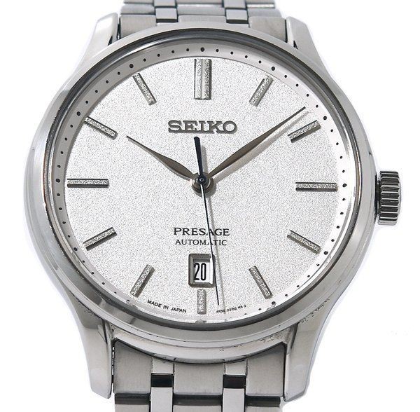 SEIKO PRESAGE SARY139 4R35 02S0 Wristwatch Mens Auto Elegant Stainless