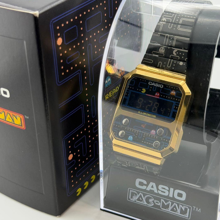 Pac-Man & Casio Collaborated New Watch
