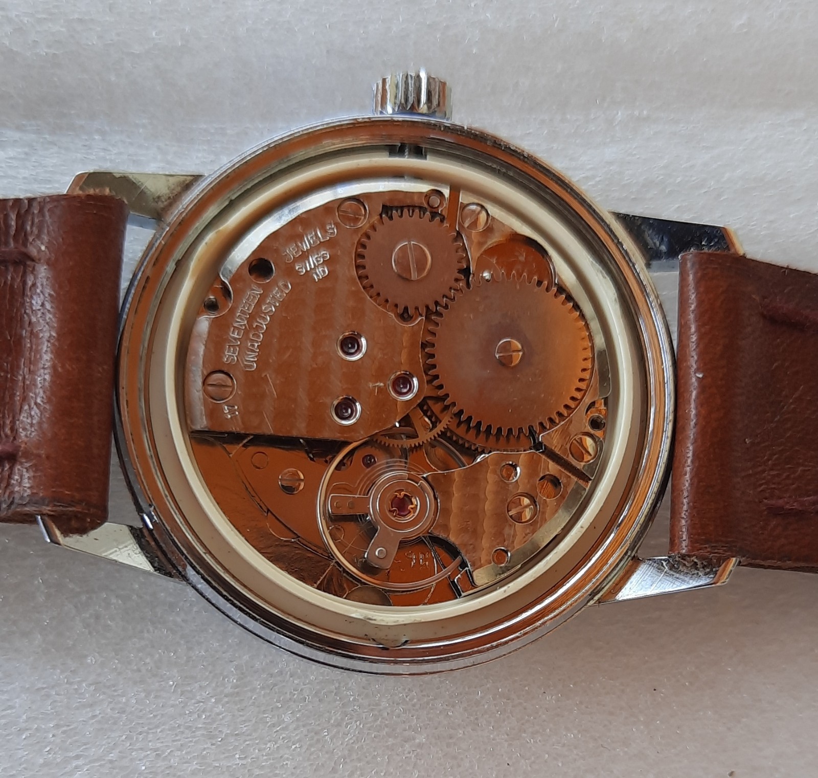 Cortebert Swiss watch Cal FE 140 working
