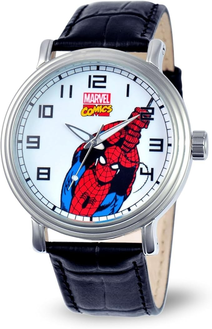 Marvel Spider-Man Adult Vintage Analog Quartz Watch