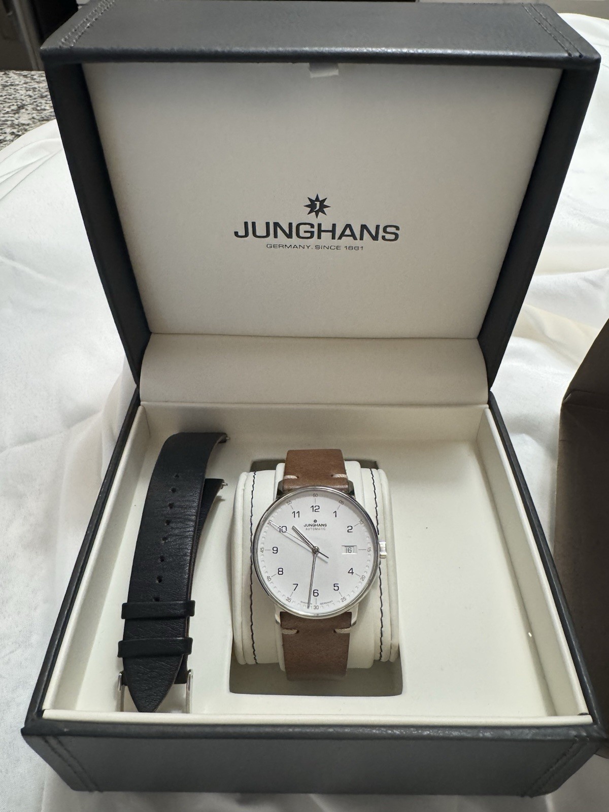 Junghans Form A Automatic White Dial Men’s Watch 027/4731.00