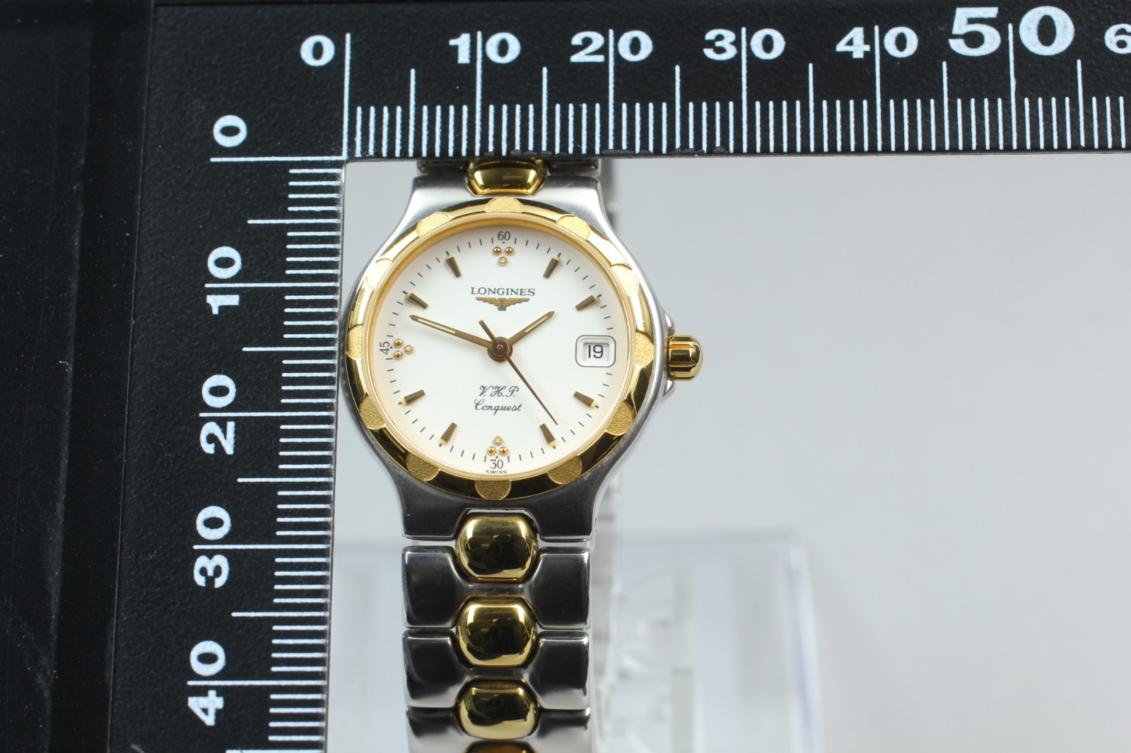 【N MINT++】 Longines Conquest L1.113.3 Women’s Two Tone Quartz Watch from JAPAN