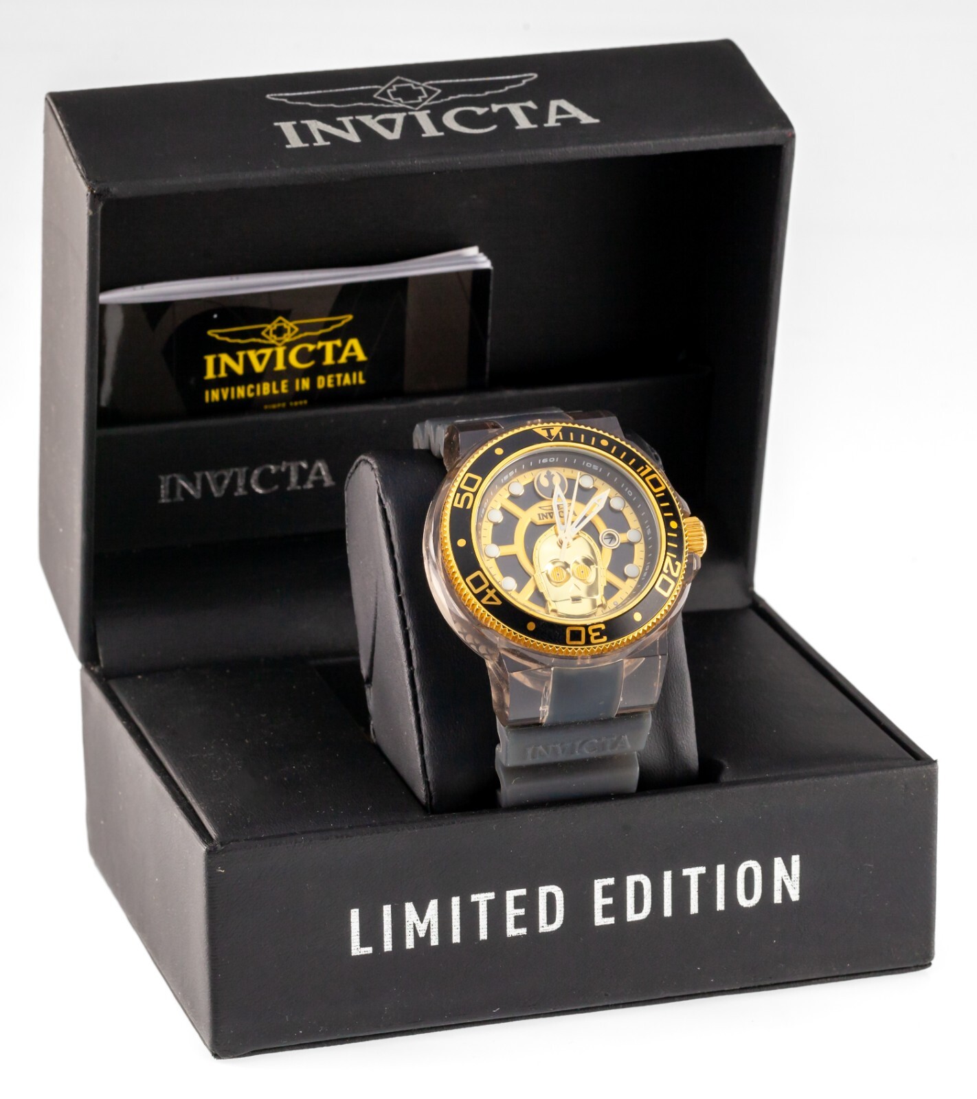 Invicta Men’s Star Wars C-3PO Men Watch w/ Original Box 39709