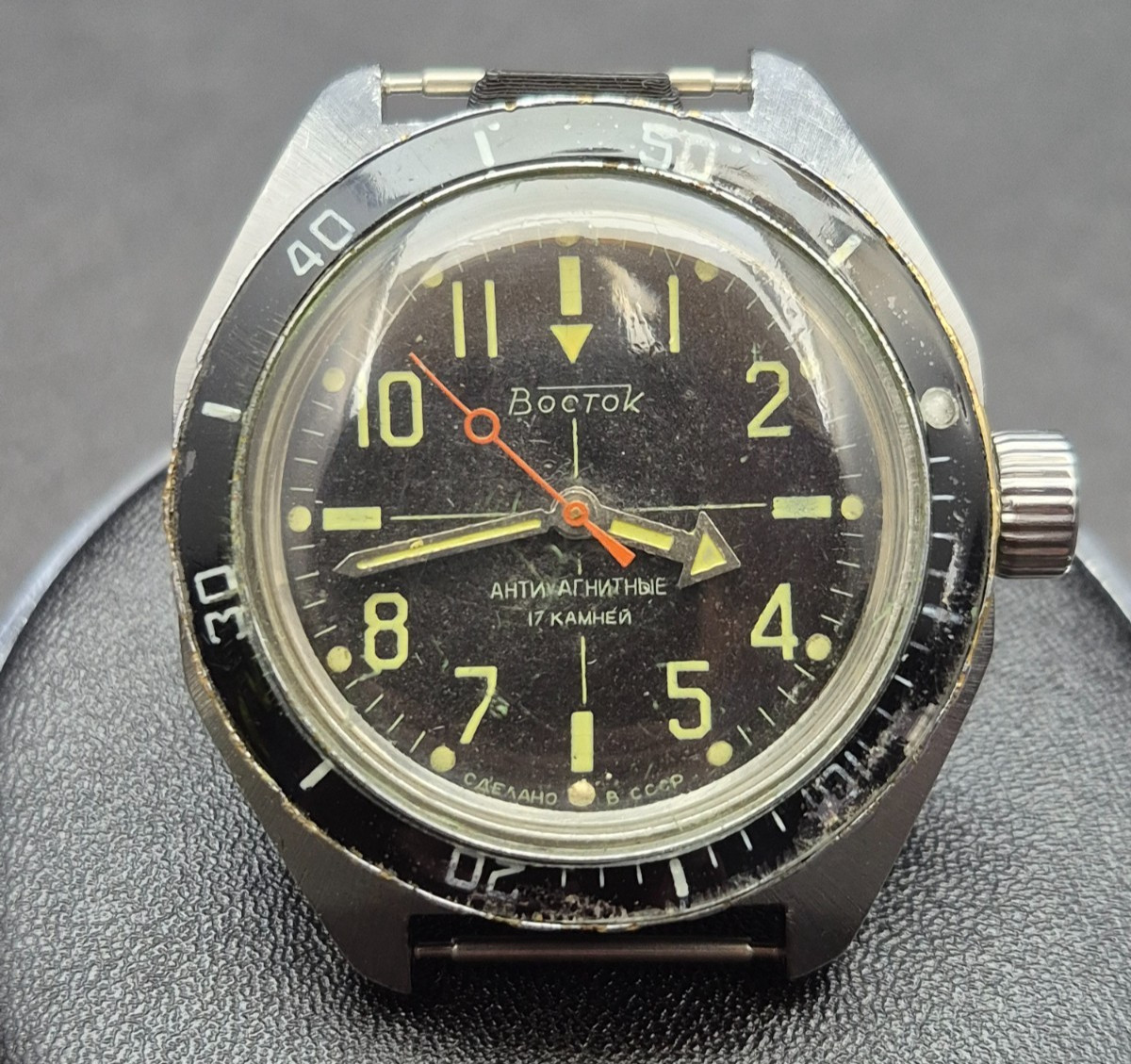 ☭ Soviet Vintage VOSTOK AMPHIBIAN antimagnetic Men’s Mechanical Watch – USSR ☭