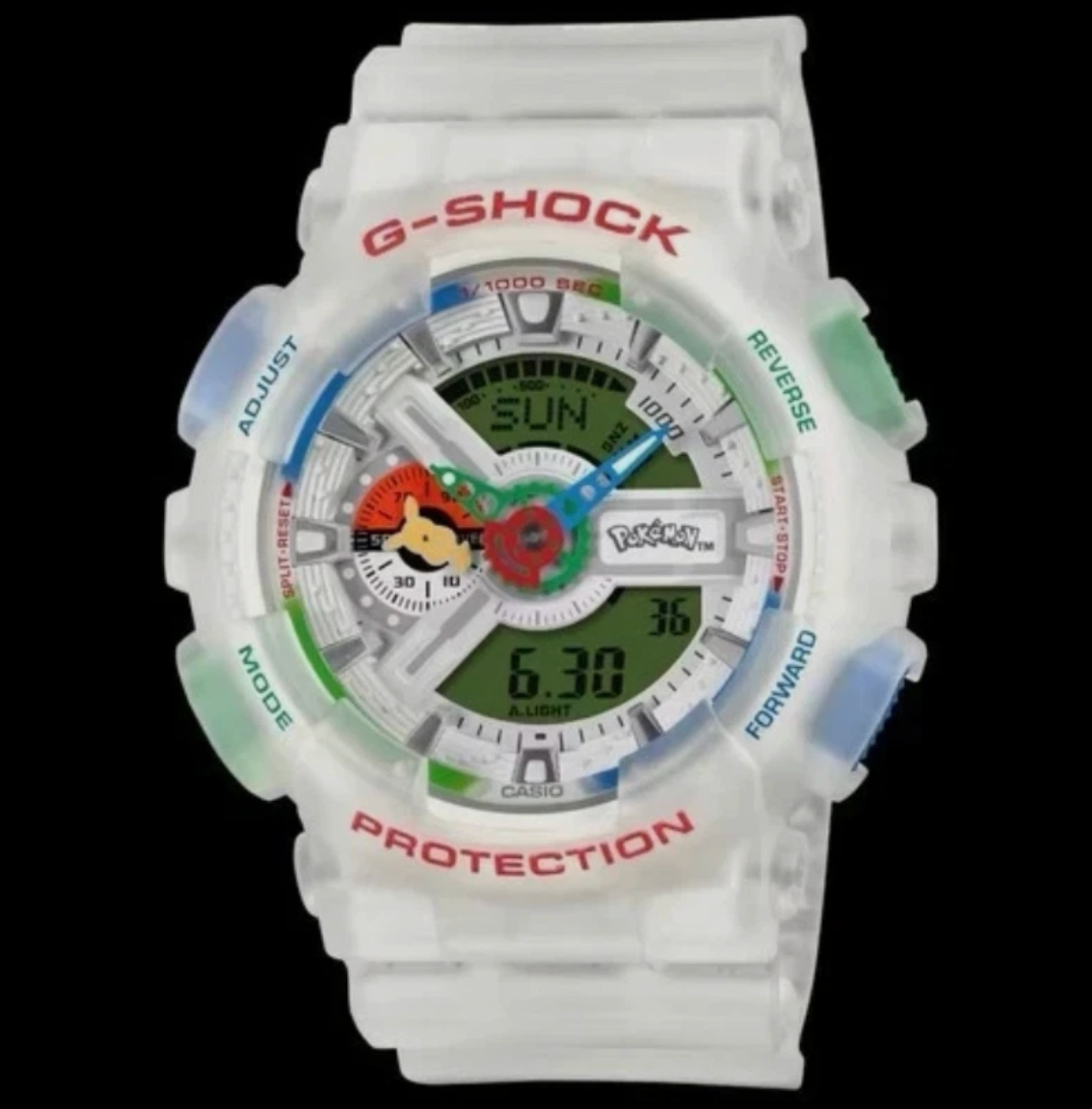 CASIO G-SHOCK x Pokémon GA-110PKM-7AJR Watch CONFIRMED Presale NEW
