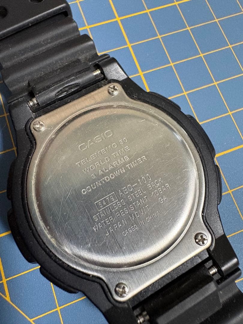CASIO TELEMEMORY 30 Digital Watch 5479 AEQ-110