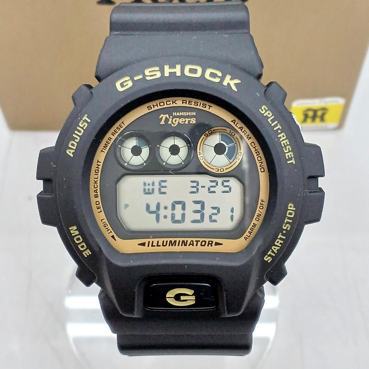 CASIO G-SHOCK DW-6900X Black Men Watch Auth Japan