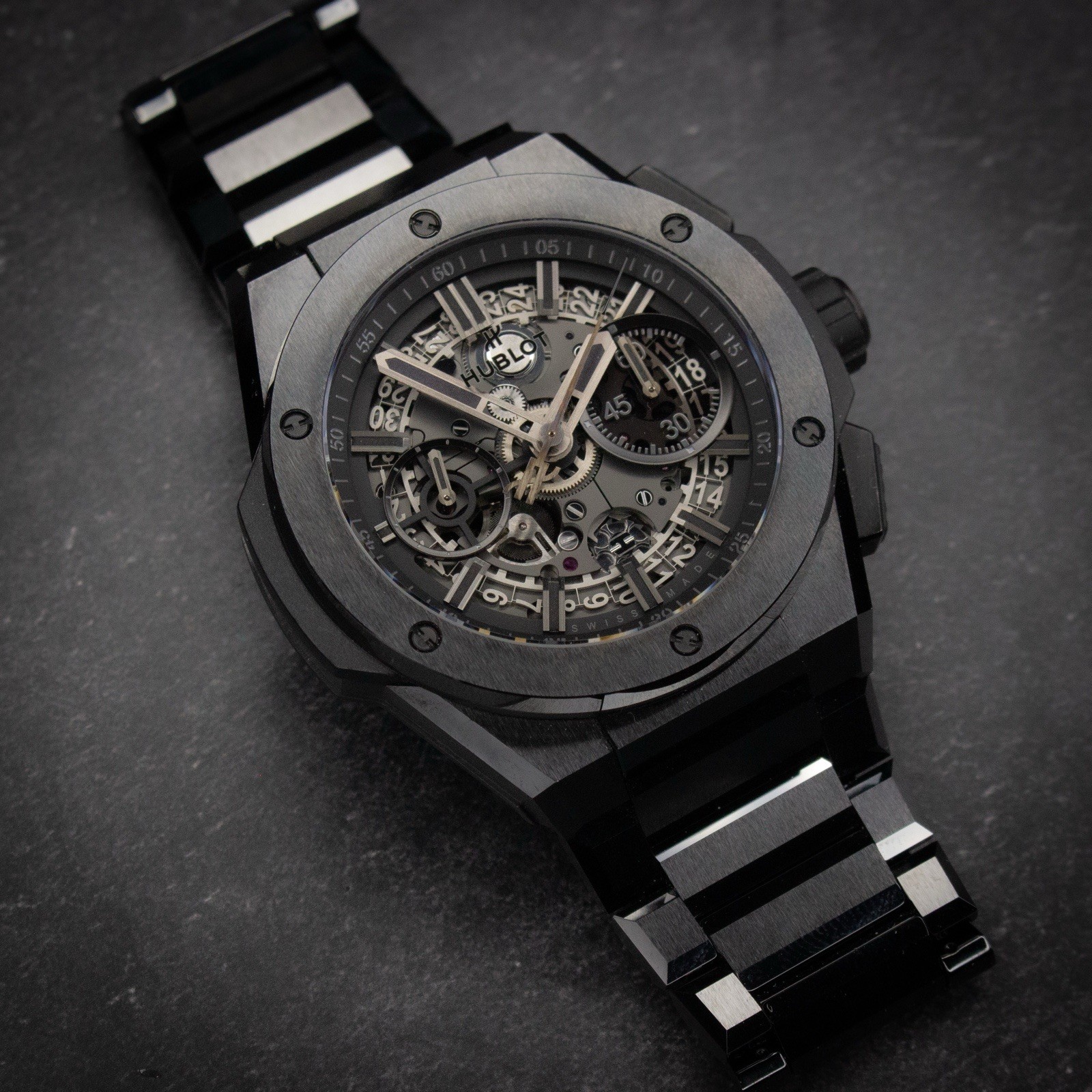 Hublot Big Bang Integrated Limited Edition Black Magic Ceramic 451.CX.1140.CX