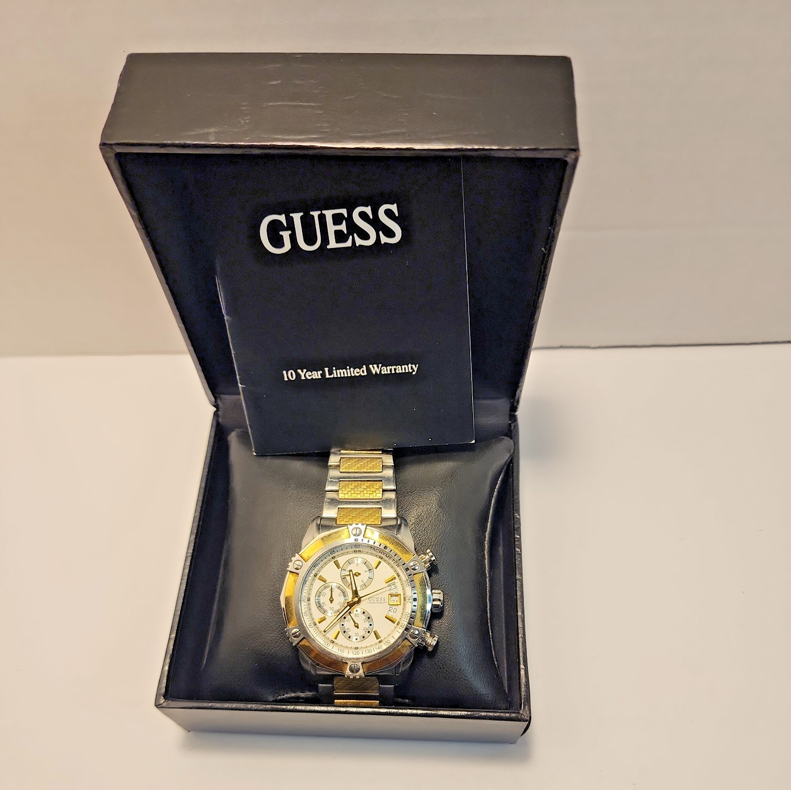 GUESS Waterpro U18507G1 Men’s Watch Two-Tone Quartz Running