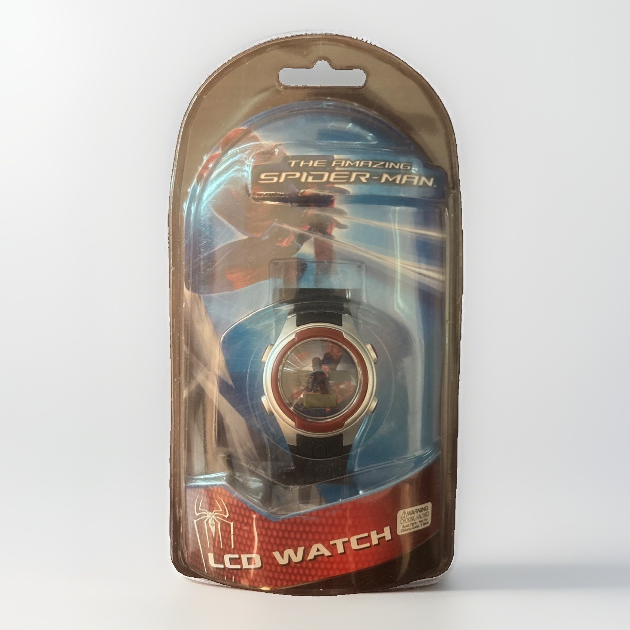 The Amazing Spider-Man Watch LCD 2012 Sealed MZ Berger & Co. Kids Child’s New