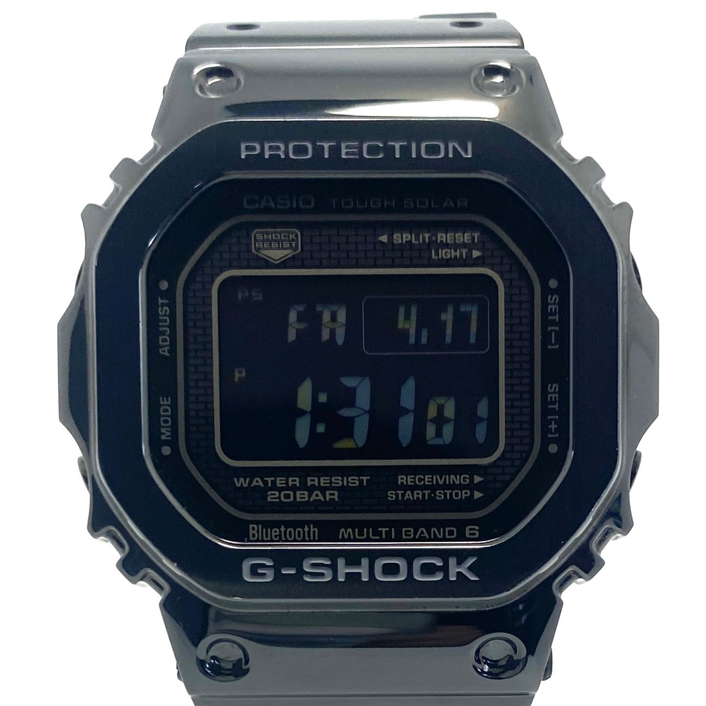 Good condition wristwatch men s CASIO G SHOCK GMW B5000GD 1JF full metal radio s