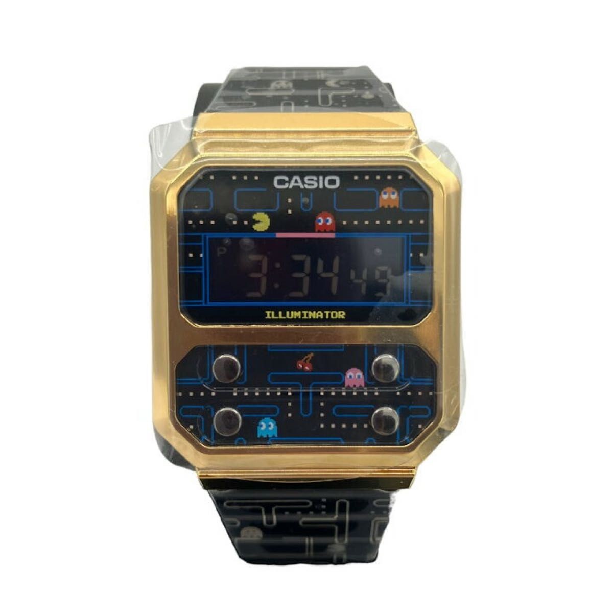 [B1P] Casio A100WEPC 1BJR Pac Man Collaboration Digital Quartz Watch [r3y]