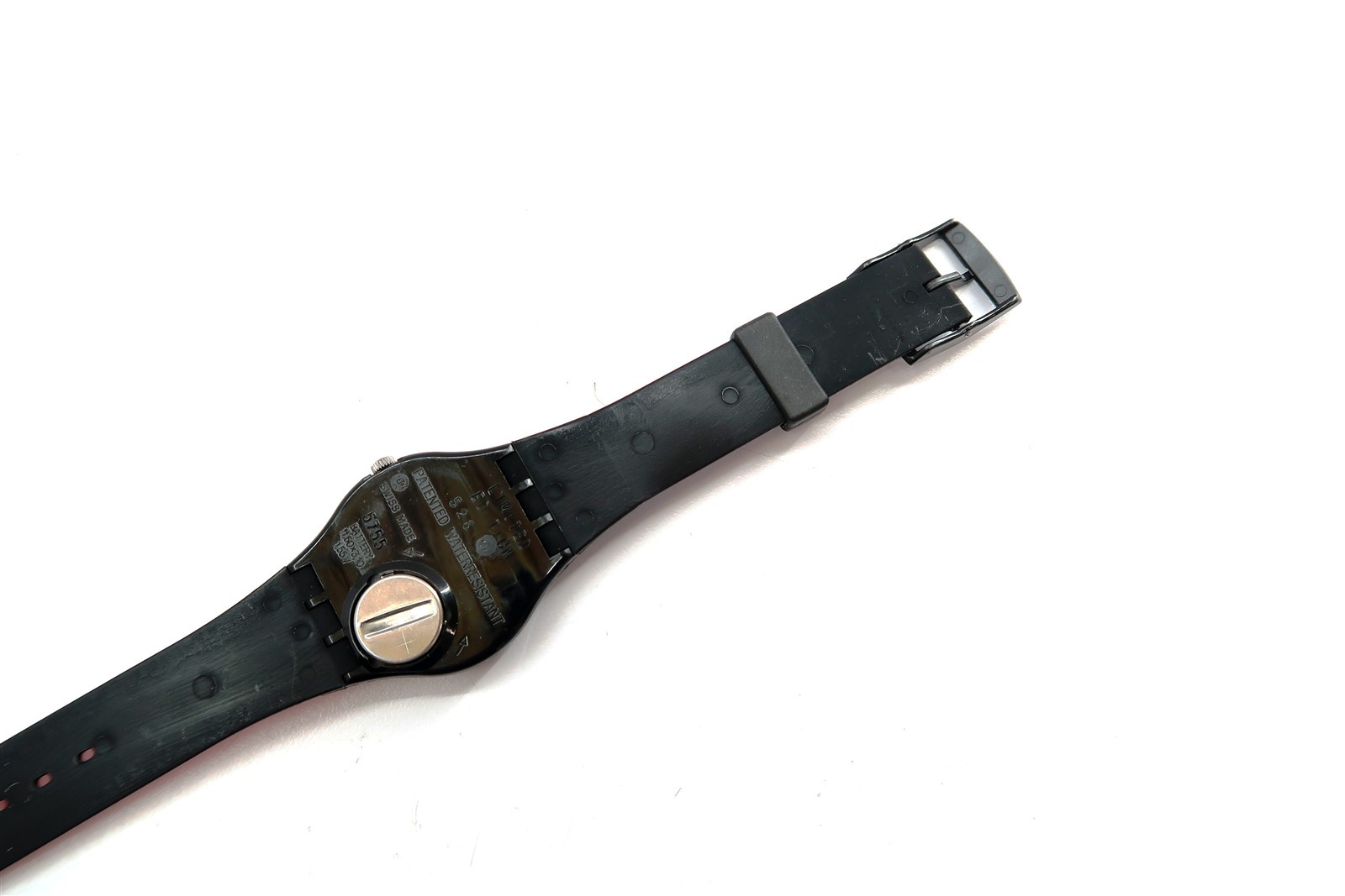 NEW Swatch Watch TEMPS ZERO GB166 Bengt Lindstrom 1995 w/ Case, Print & Papers