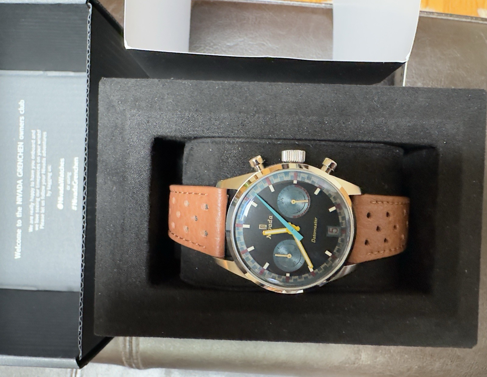 NIVADA GRENCHEN X WORN & WOUND DATOMASTER VK64 36mm Limited Edition