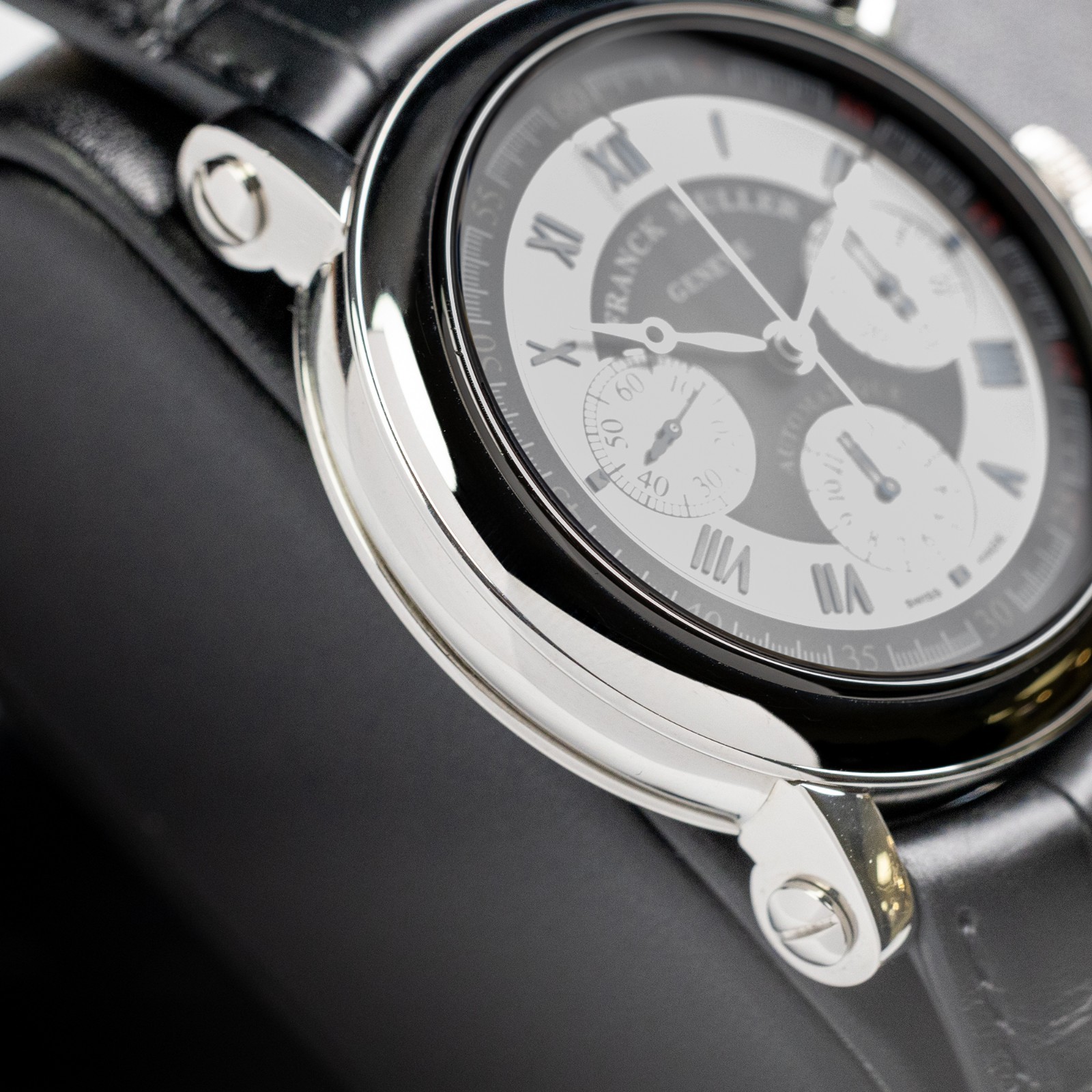Franck Muller Round Silver Men’s Watch – 7008CC